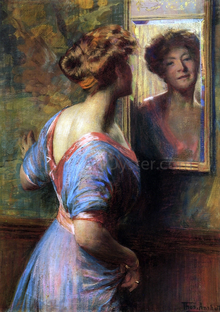 Thomas Pollock Anschutz A Passing Glance Art Print – printoyster.com