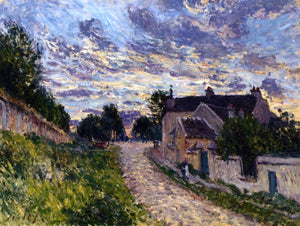  Alfred Sisley A Path in Louveciennes - Art Print