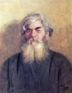  Ilia Efimovich Repin A Peasant with an Evil Eye - Art Print