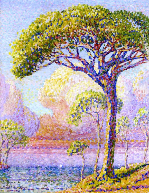  Henri Edmond Cross A Pine Tree - Art Print