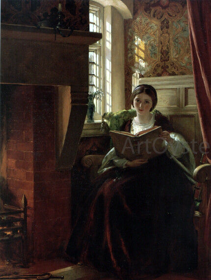  John Callcott Horsley A Pleasant Corner - Art Print