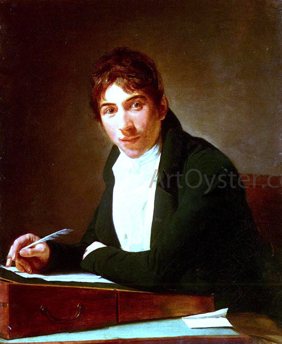  Henri Pierre Danloux A Portrait of Master Gardiner - Art Print