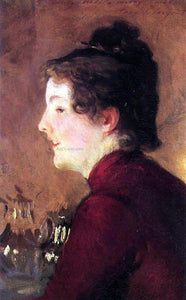  John Singer Sargent A Portrait of Violet - Art Print