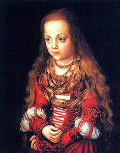  The Elder Lucas Cranach A Princess of Saxony - Art Print