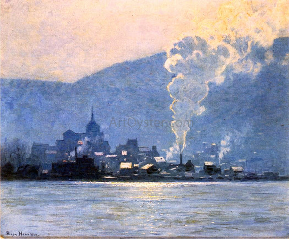  Lowell Birge Harrison A Puff of Steam - Art Print