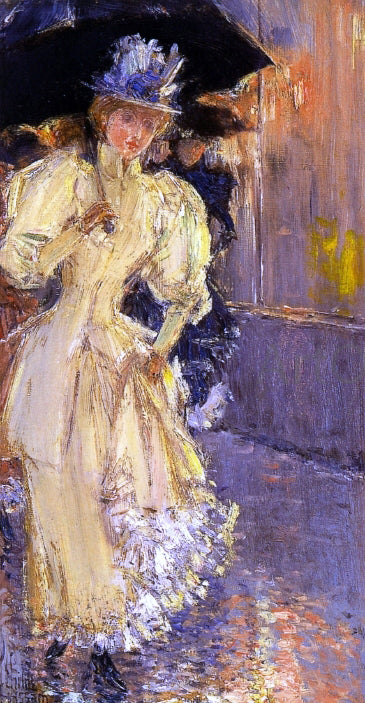 Frederick Childe Hassam A Rainy Day, New York - Art Print