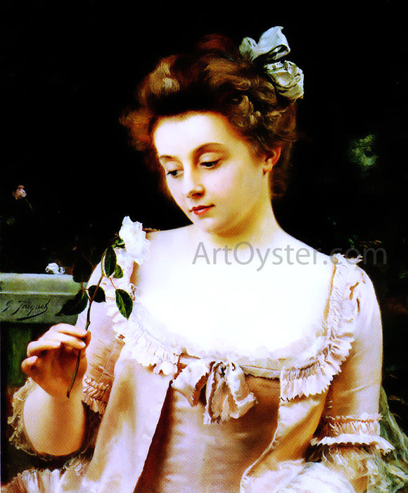  Gustave Jean Jacquet Rare Beauty - Art Print