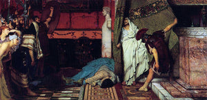  Sir Lawrence Alma-Tadema A Roman Emperor - Claudius - Art Print