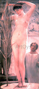  Sir Lawrence Alma-Tadema A Sculptor's Model (also known as Venus Esquilina) - Art Print