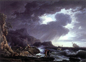  Claude-Joseph Vernet A Seastorm - Art Print