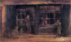  James McNeill Whistler Shop - Art Print