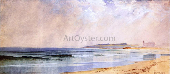  Alfred Thompson Bricher A Showery Cay - Naragansett Pier - Art Print