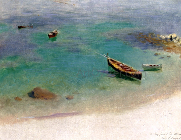  John Singer Sargent A Sketch: Capri - Art Print