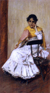  William Merritt Chase A Spanish Girl (also known as Portrait of Mrs. Chase in Spanish Dress) - Art Print