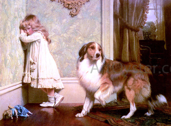  Charles Burton Barber A Special Pleader - Art Print