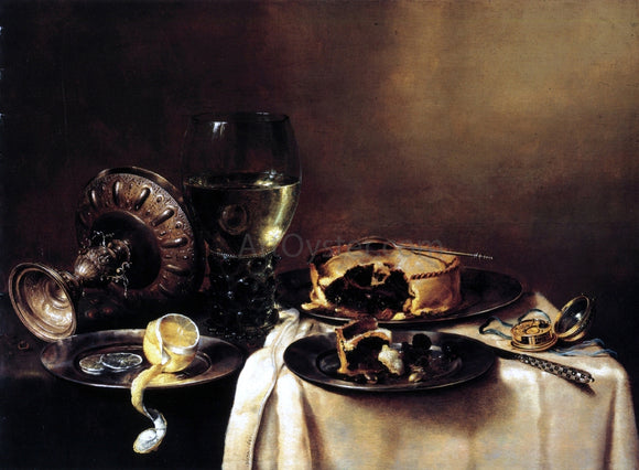  Willem Claesz Heda A Still Life - Art Print