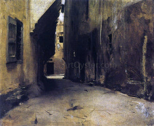  John Singer Sargent A Street in Venice - Art Print