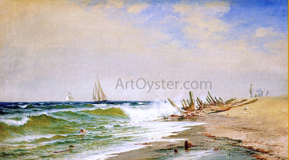  Francis A Silva A Summer Day on the Coast - Art Print
