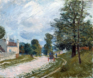  Alfred Sisley A Turn in the Road - Art Print