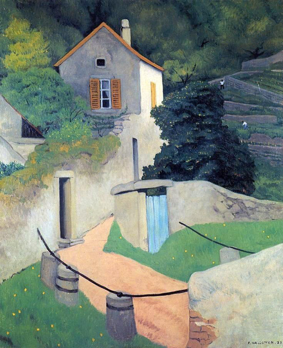  Felix Vallotton A Vallon Landscape - Art Print