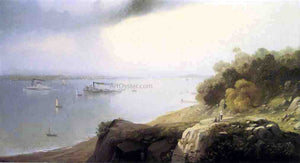  Andrew W Melrose View of New York From Castle Point, Hoboken - Art Print