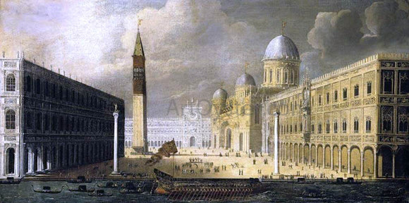  Francois De Nome A View of Venice - Art Print