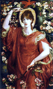  Dante Gabriel Rossetti A Vision of Fiammetta - Art Print