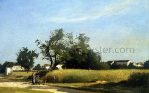  Eugene-Antoine-Samuel Lavielle A Walk in the Countryside - Art Print