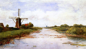  Paul Constantine Gabriel A Windmill Near Abcoude - Art Print