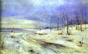  Alexei Kondratevich Savrasov A Winter Road - Art Print