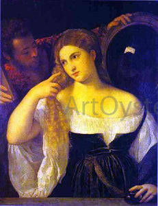  Titian A Woman at Her Toilet - Art Print