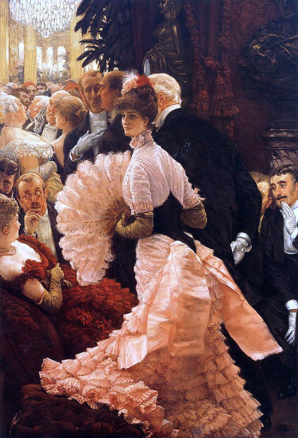  James Tissot A Woman of Ambition - Art Print