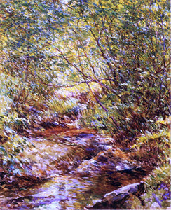  Robert Lewis Reid A Woodland Stream - Art Print