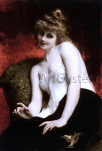  Etienne Adolphe Piot A Young Beauty - Art Print