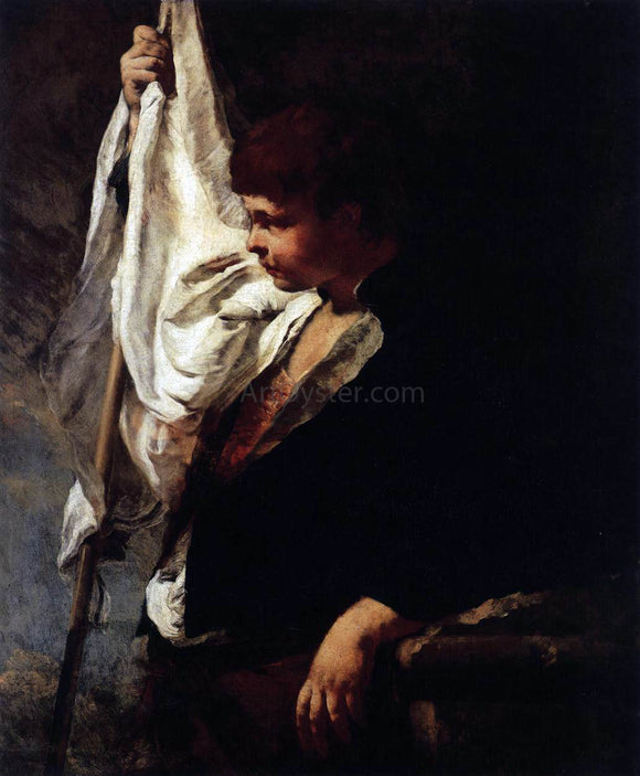  Giovanni Battista Piazzetta A Young Ensign - Art Print