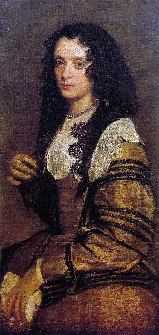  Diego Velazquez A Young Lady - Art Print