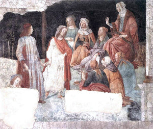  Sandro Botticelli A Young Man Being Introduced to the Seven Liberal Arts - Art Print