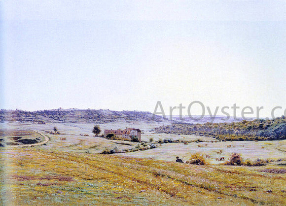  Jean Ferdinand Monchablon A Young Shepherd In An Extensive Landscape - Art Print