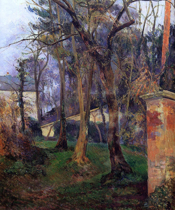  Paul Gauguin Abandoned Garden, Rouen - Art Print