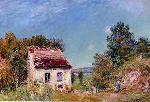  Alfred Sisley Abandoned House - Art Print