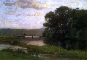  Joseph Foxcroft Cole Abbajona River, Mass. (also known as The Aberjona River, Wincester) - Art Print