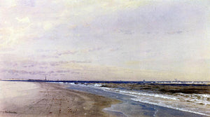 William Trost Richards Abescon Light, Atlantic City, NJ - Art Print