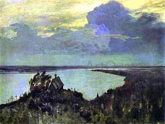  Isaac Ilich Levitan Above the Eternal Peace, Study - Art Print