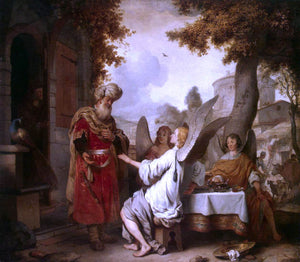  Gerbrand Van den Eeckhout Abraham and the Three Angels - Art Print