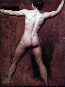  William Etty Academic Male Nude - Art Print