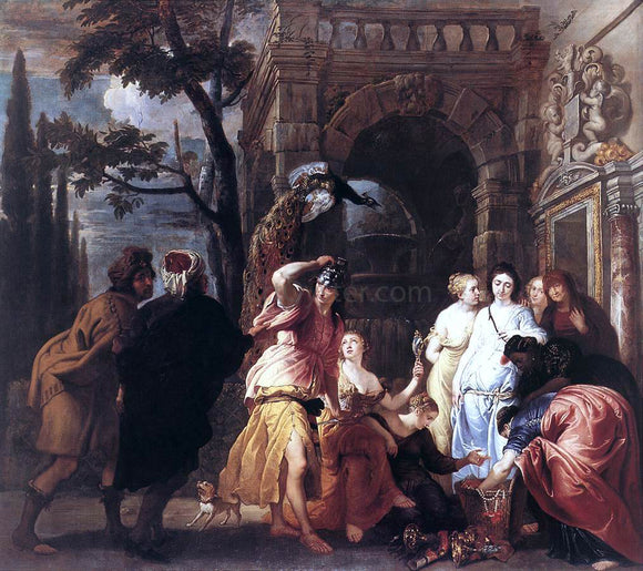 II Erasmus Quellinus Achilles among the Daughters of Lycomedes - Art Print