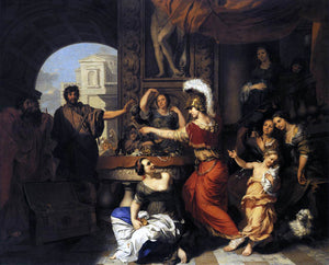  Gerard De Lairesse Achilles Discovered Among the Daughters of Lycomedes - Art Print