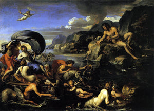  Francois Perrier Acis, Galatea, and Polyphemus - Art Print