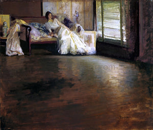  Edmund Tarbell Across the Room (also known as By the Window or Leisure Hour) - Art Print