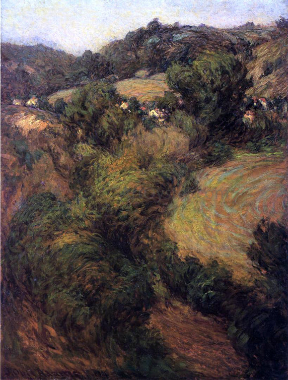  John Ottis Adams Across the Valley - Art Print